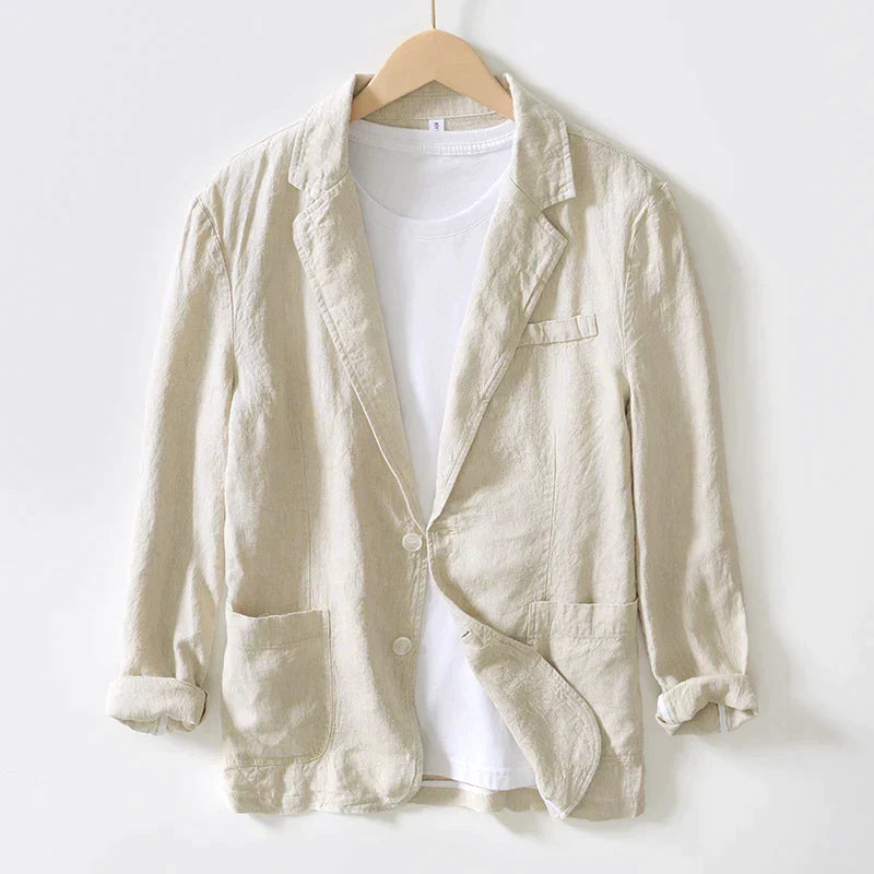 Harlow - Casual linen blazer