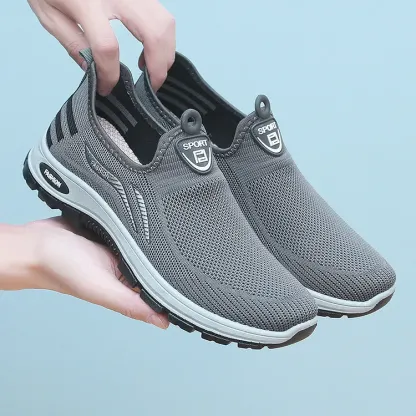 Men Slip-on Sneakers Light Orthopedic Shoes