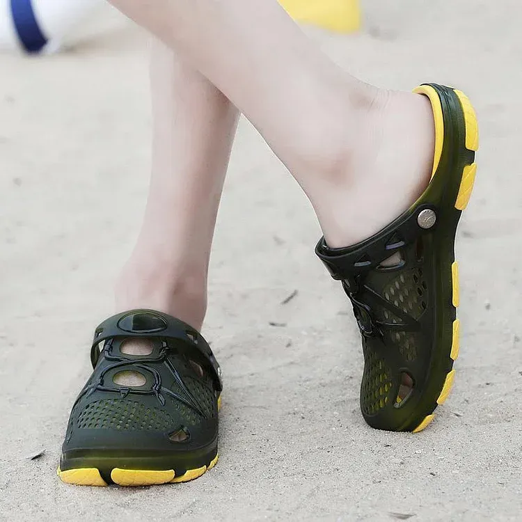 Men's Hollow Out Breathable Light Weight Beach Casual Sandals