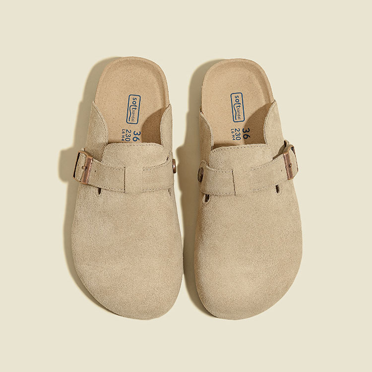 100% Vegan Suede Clogs