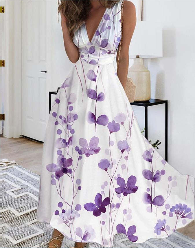 Nicia - Floral Printed Dress