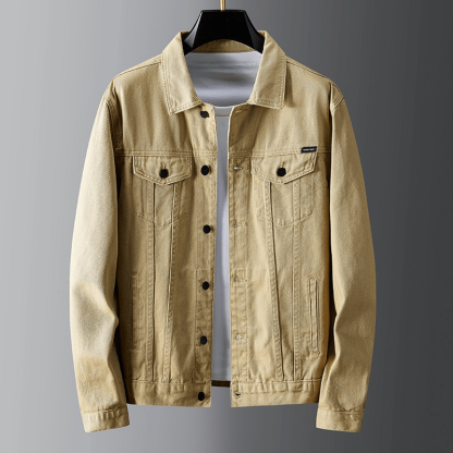 Casual Cargo Denim Jacket