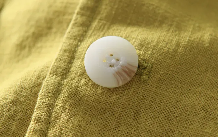 Linen Solid Color Single Layer Suit Top