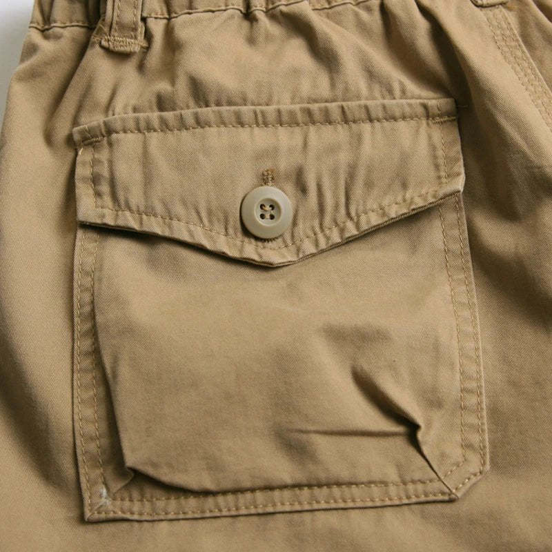 Men's Multi-Pocket Cargo 3/4 Shorts