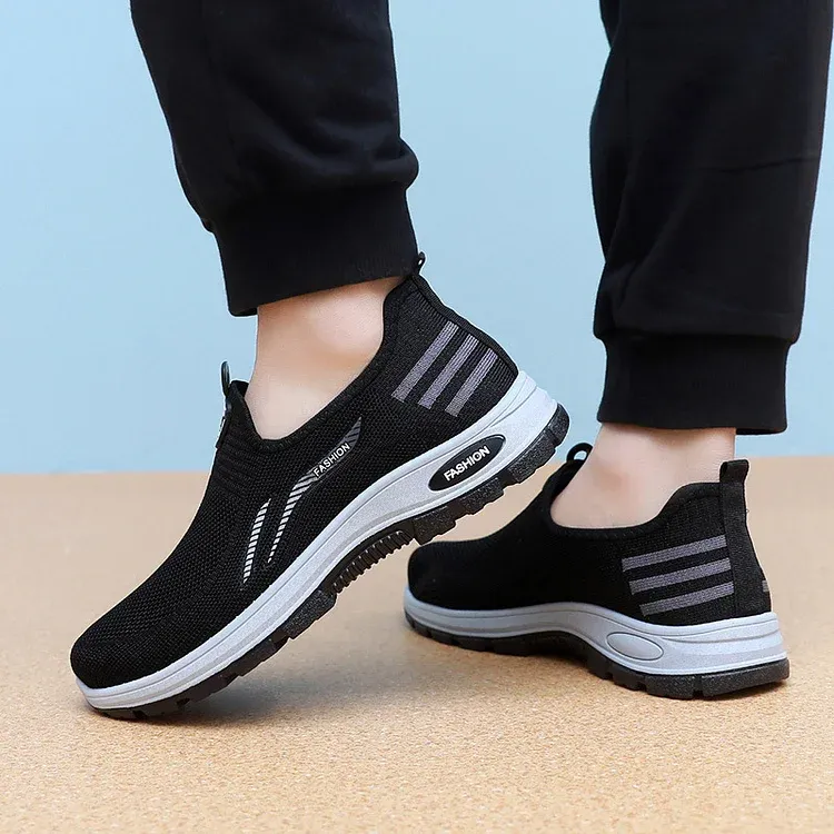 Men Slip-on Sneakers Light Orthopedic Shoes
