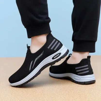 Men Slip-on Sneakers Light Orthopedic Shoes
