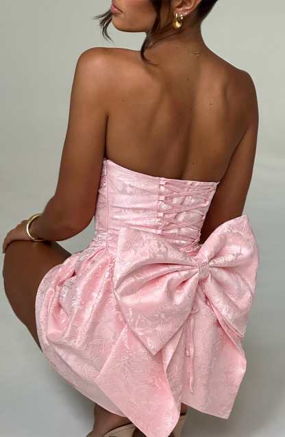 ELENORA MINI DRESS - BLUSH