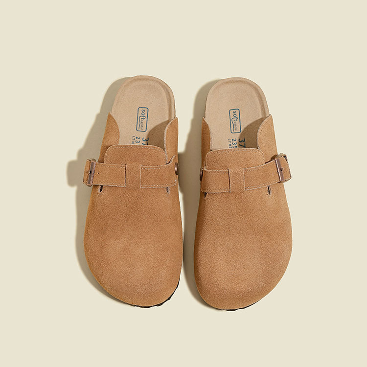 100% Vegan Suede Clogs