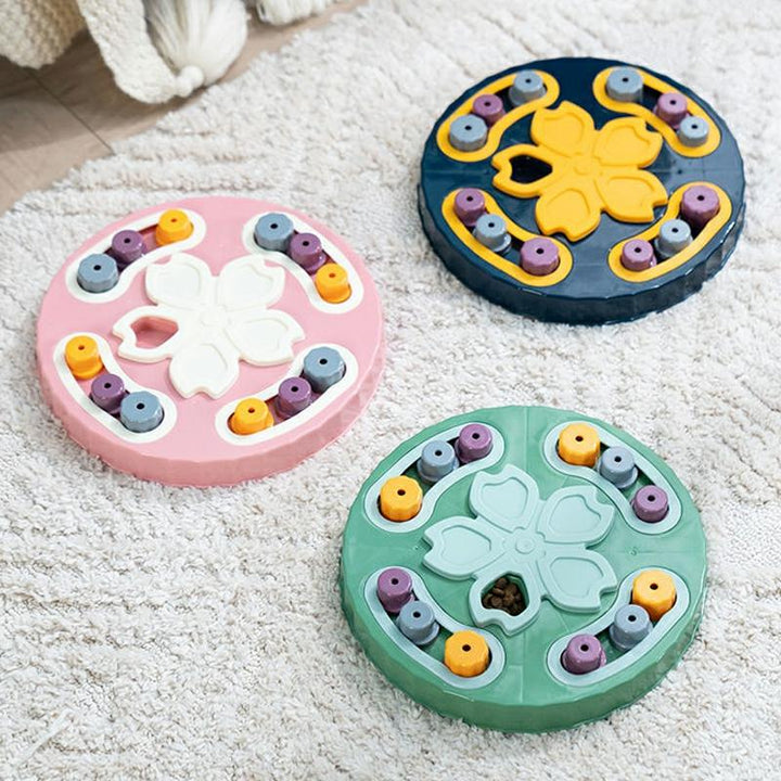 Cat Food Puzzle Feeder, Cat Treats Puzzle Toys-gladdween