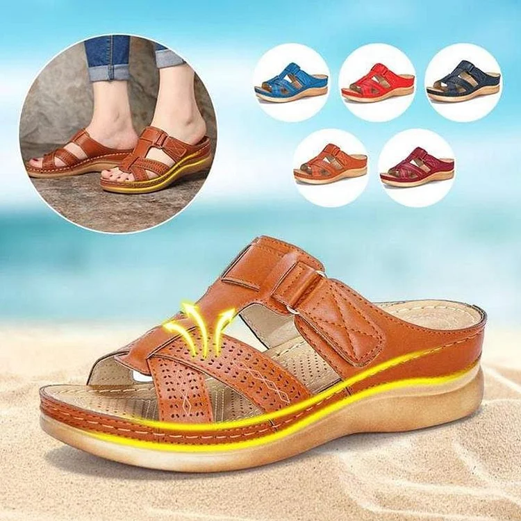 Premium Orthopaedic Open Toe Bunion Corrector Wedge Sandals