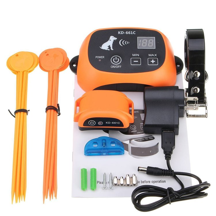 Wireless Electric Dog Fence With Shock Collar-gladdween