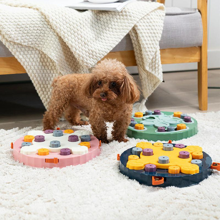 Cat Food Puzzle Feeder, Cat Treats Puzzle Toys-gladdween