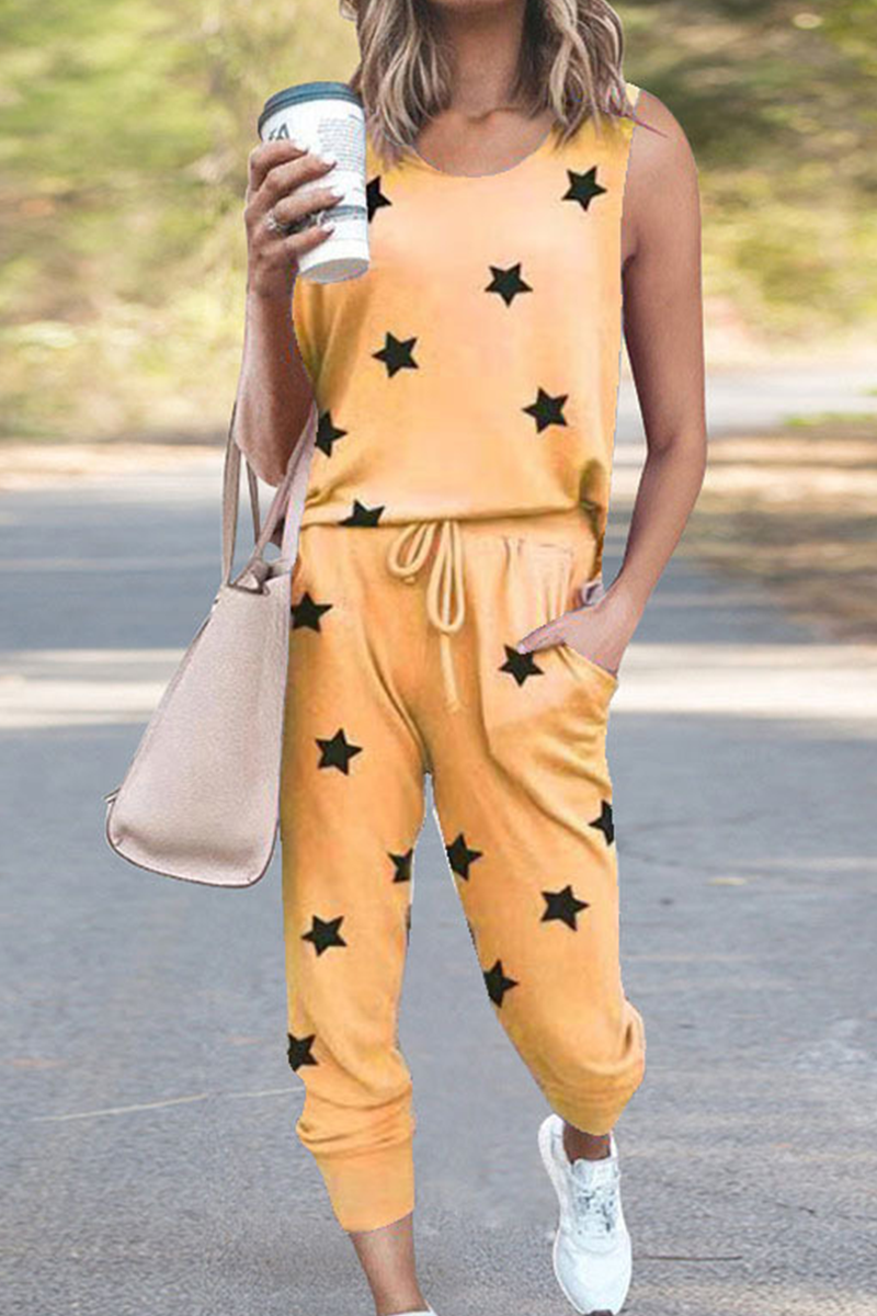 Edna - long sleeve round neck top and drawstring pants set