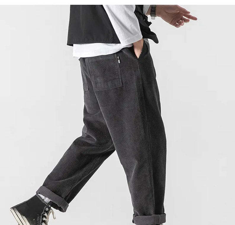 Corduroy Jogger Pants