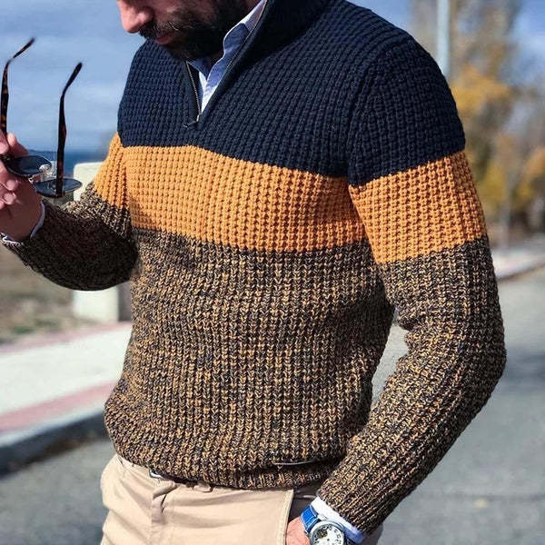 Men's Casual Sweater Knit Pullover