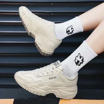 Unisex Height-Enhancing Platform Sneakers