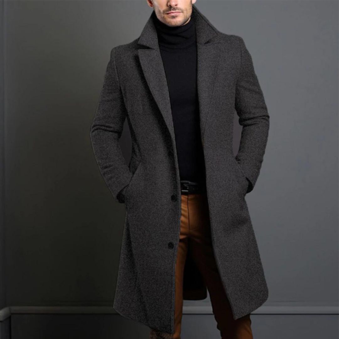Summer Long Trench Coat For Men