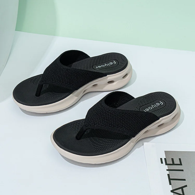 Women's Thick Bottom Beach Sandals Slippers Non-slip Wear-resistant