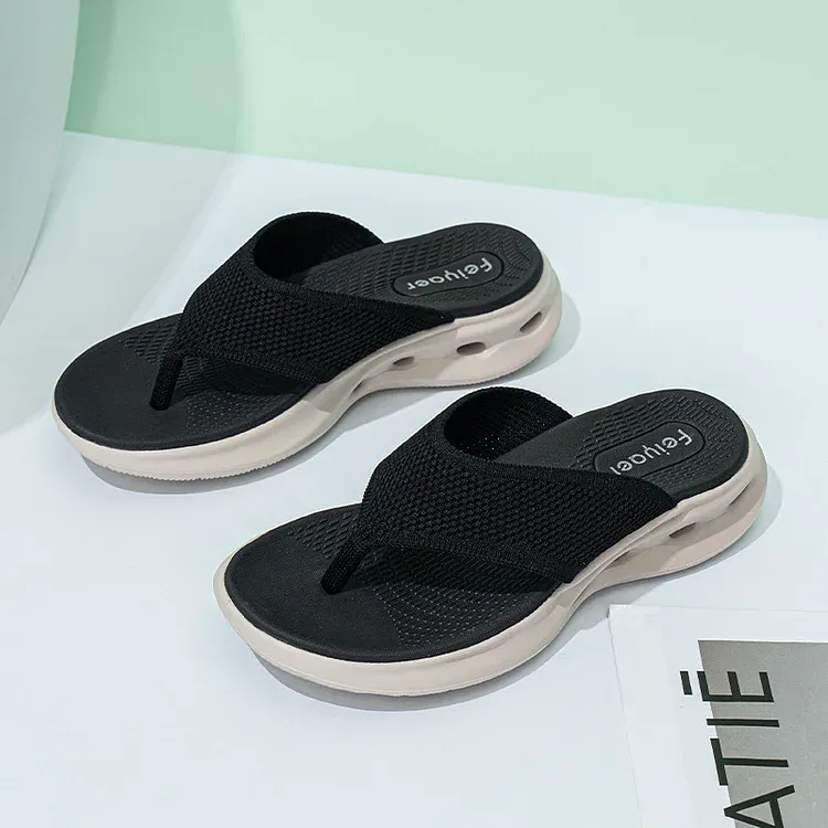 Women's Thick Bottom Beach Sandals Slippers Non-slip Wear-resistant