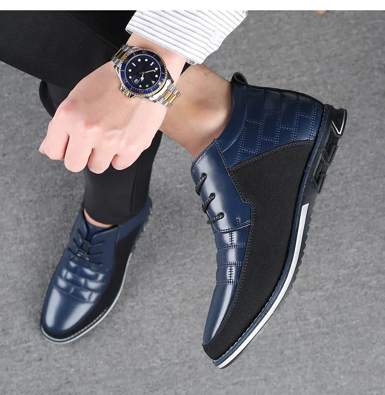 Gatsby Shoes High Top Oxford Derby Leather Shoes