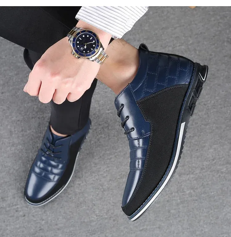 Gatsby Shoes High Top Oxford Derby Leather Shoes