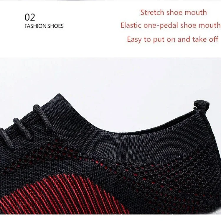 Men Walking Shoes Breathable Orthopedic Arch Support Non-slip Sneakers