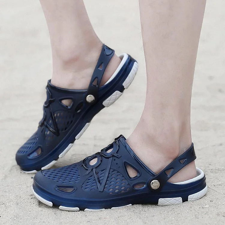 Men's Hollow Out Breathable Light Weight Beach Casual Sandals