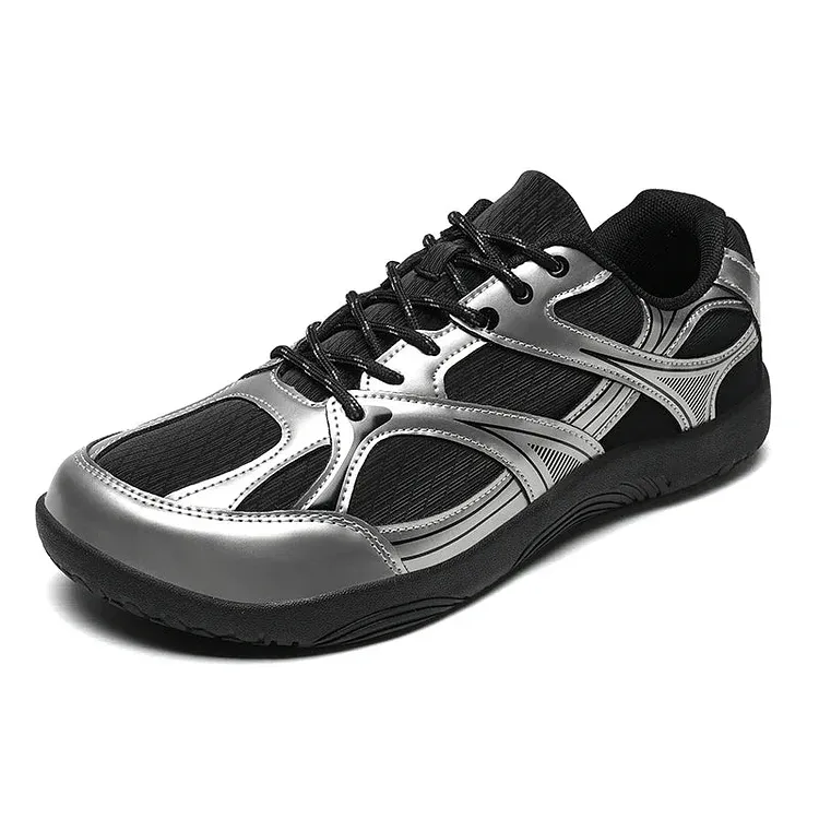 Metallic Mesh Active Sneakers