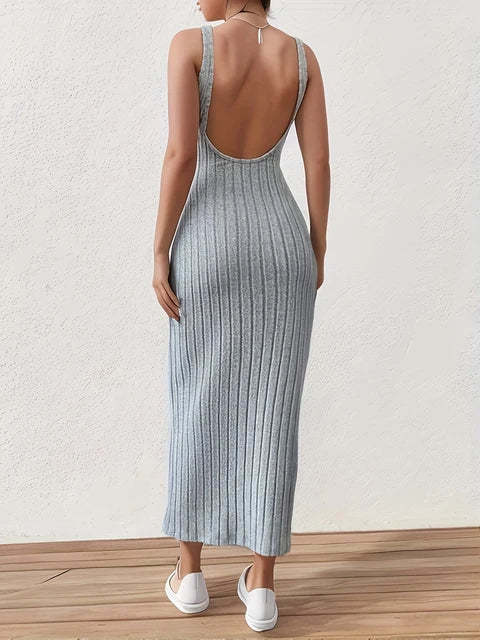 Valentina - Summer dress with Open Back