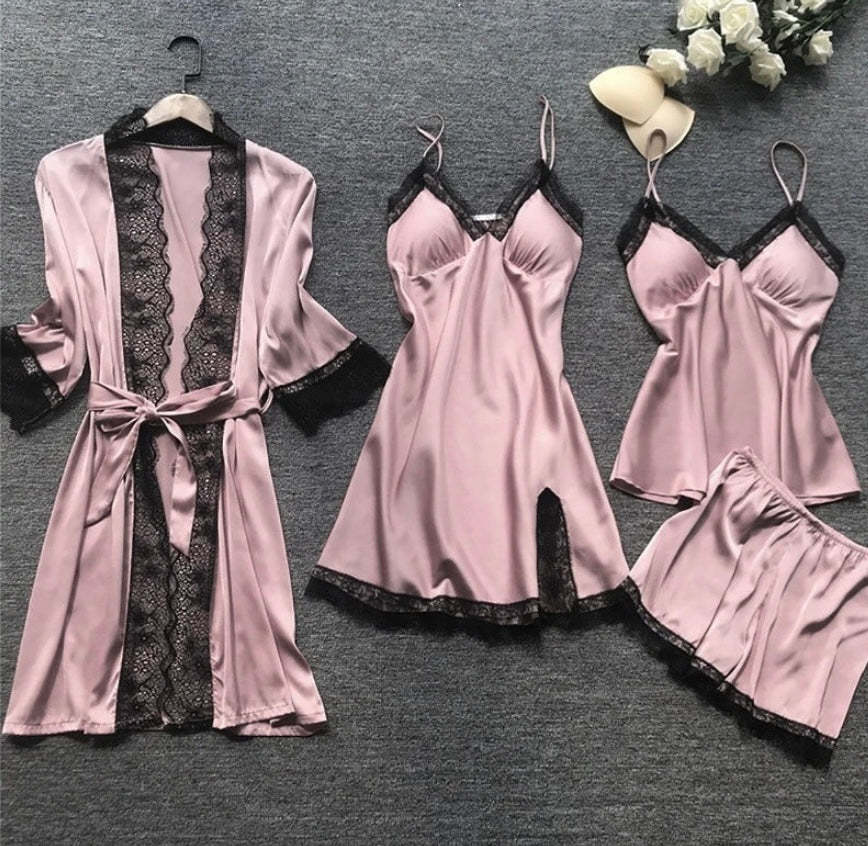 Louisa | Satin Pajama Set