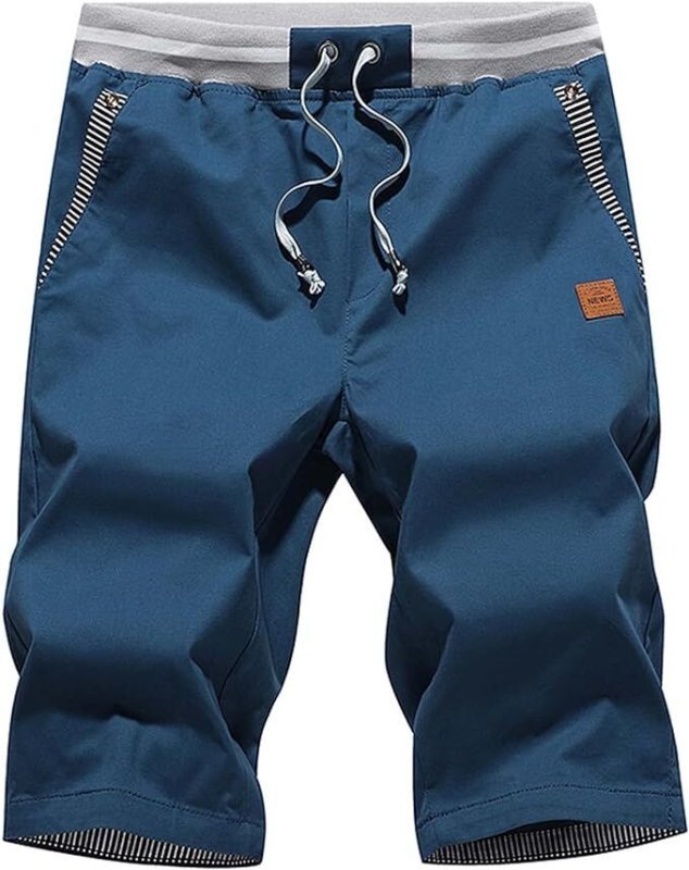 Men's Cotton Casual Quarter Pants