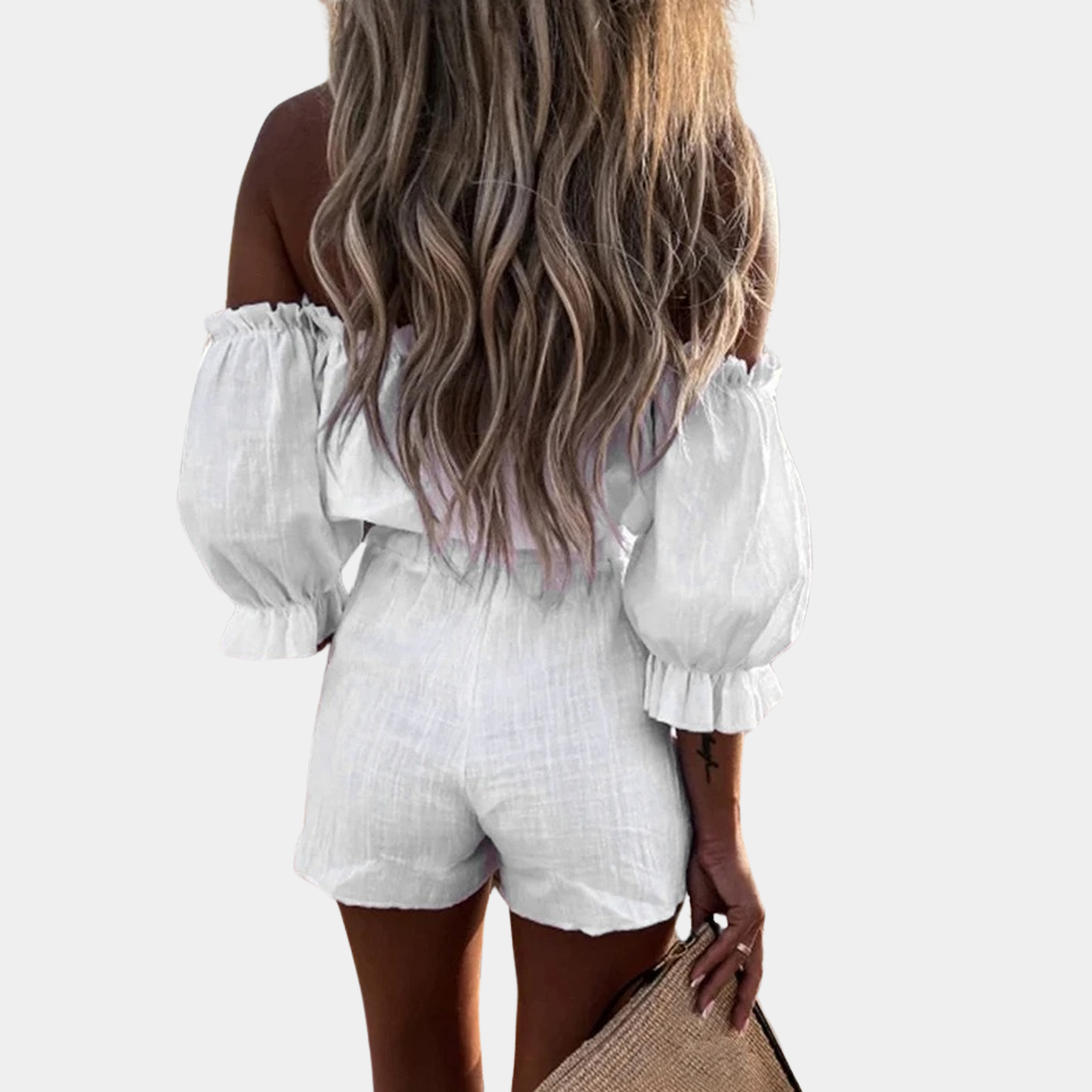 Esther - Outfit Set - Elegant - High Quality Cotton - Perfect for Casual Days