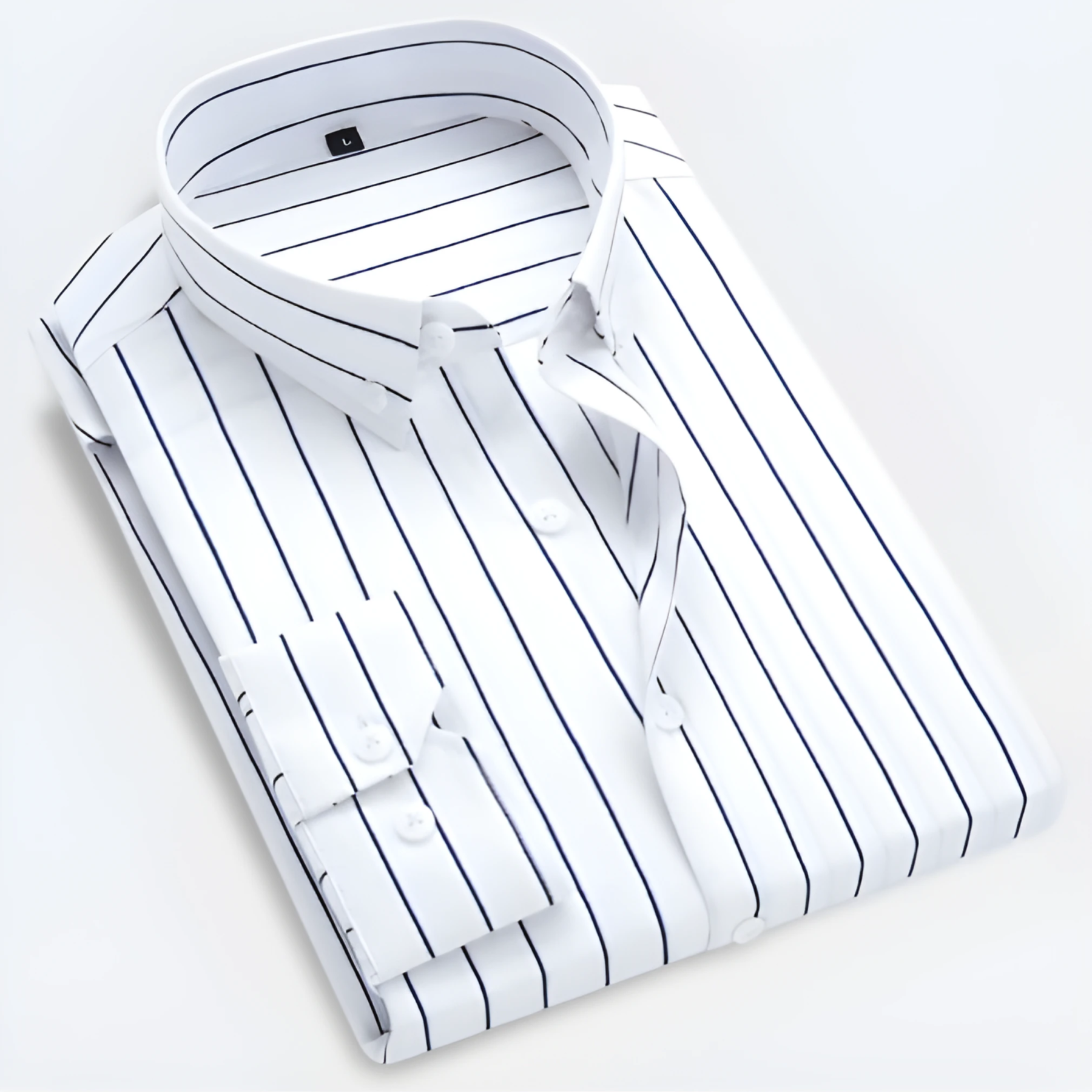 Matthew - Men's Stripe Long Sleeved Shirt