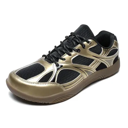 Metallic Mesh Active Sneakers