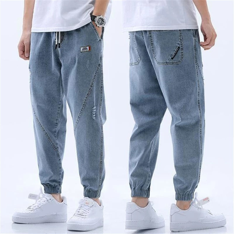 Casual Denim Joggers