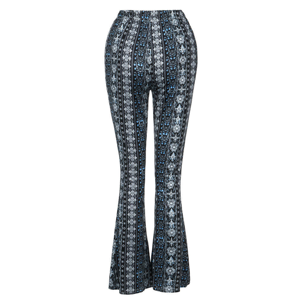 Slim Fit Women's high-waisted trousers for casual street style