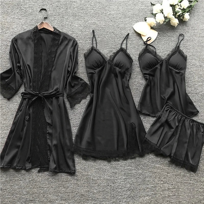 Louisa | Satin Pajama Set