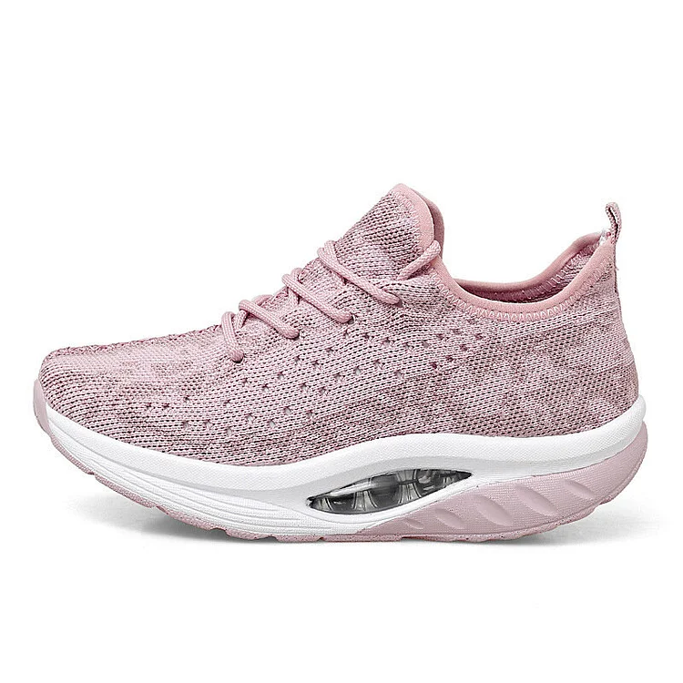 Women Cushioned Light Mesh Platform Orthopedic Sneakers