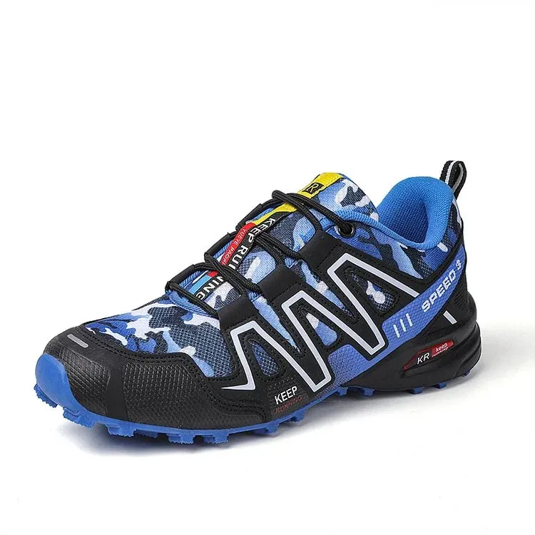 Men's Outdoor sports Breathable mesh anti-skid travel shoes