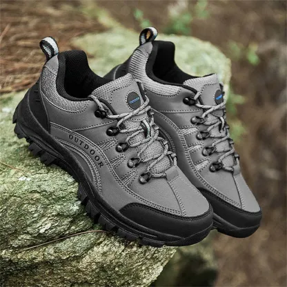 Outdoor Sports Thick Sole Waterproof Durable Men's Sneakers