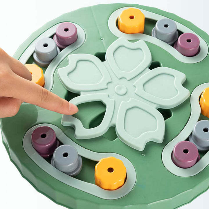 Cat Food Puzzle Feeder, Cat Treats Puzzle Toys-gladdween