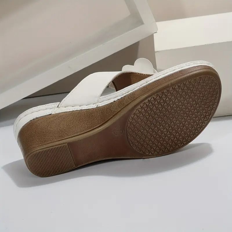 Women's Floral Patterned Orthopedic Wedge Sandals - Lightweight, Breathable, Luxurious