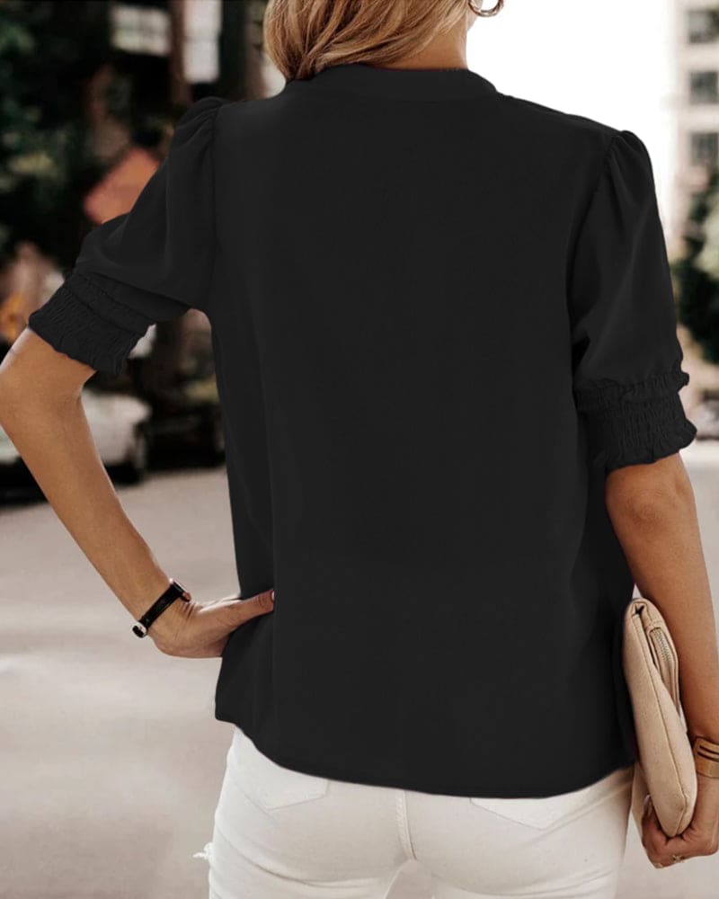 Flora V-Neck Blouse