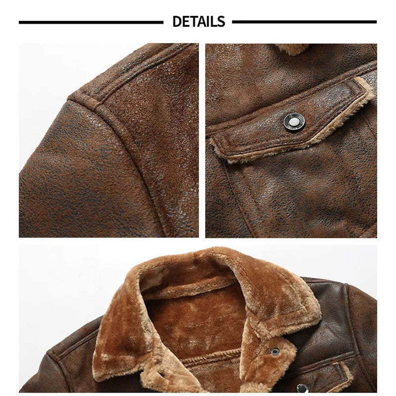 Men's Winter Hero Leather Jacket