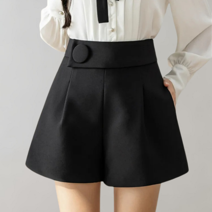 Gina - High Waist Shorts - Chic - Polyester - Ideal for Summer