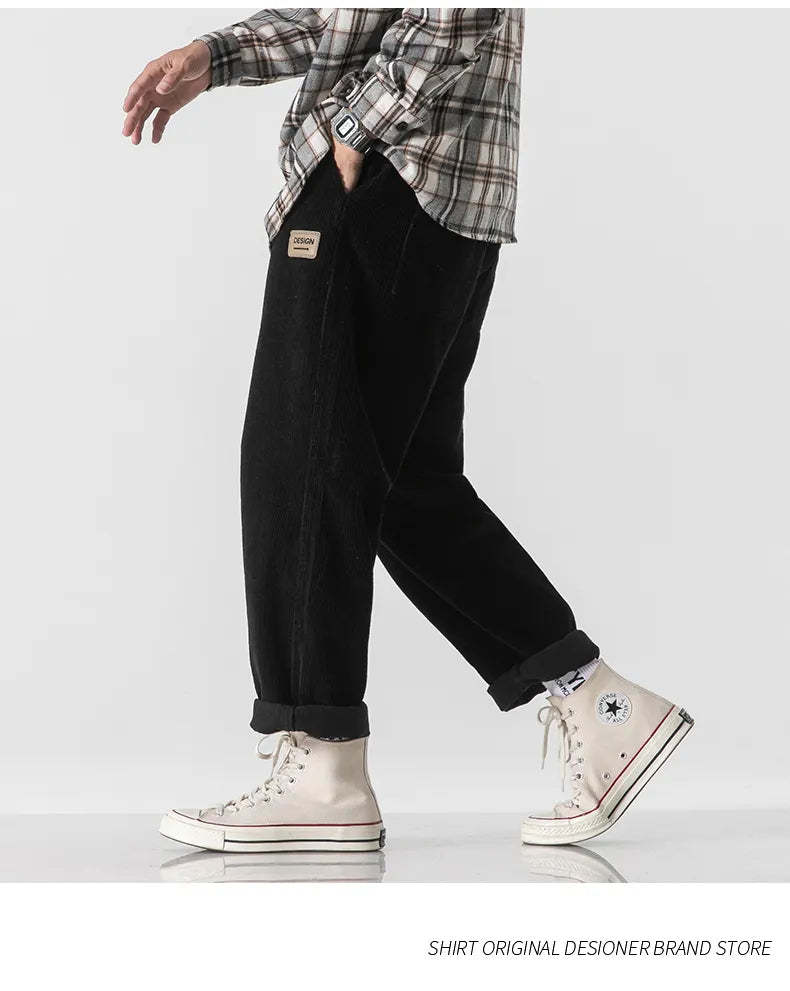 Corduroy Jogger Pants