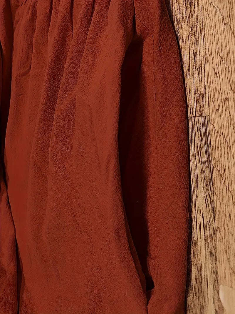 Corsica - Summer Dress With Solid Bag