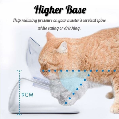 Orthopedic Cat Bowl-gladdween