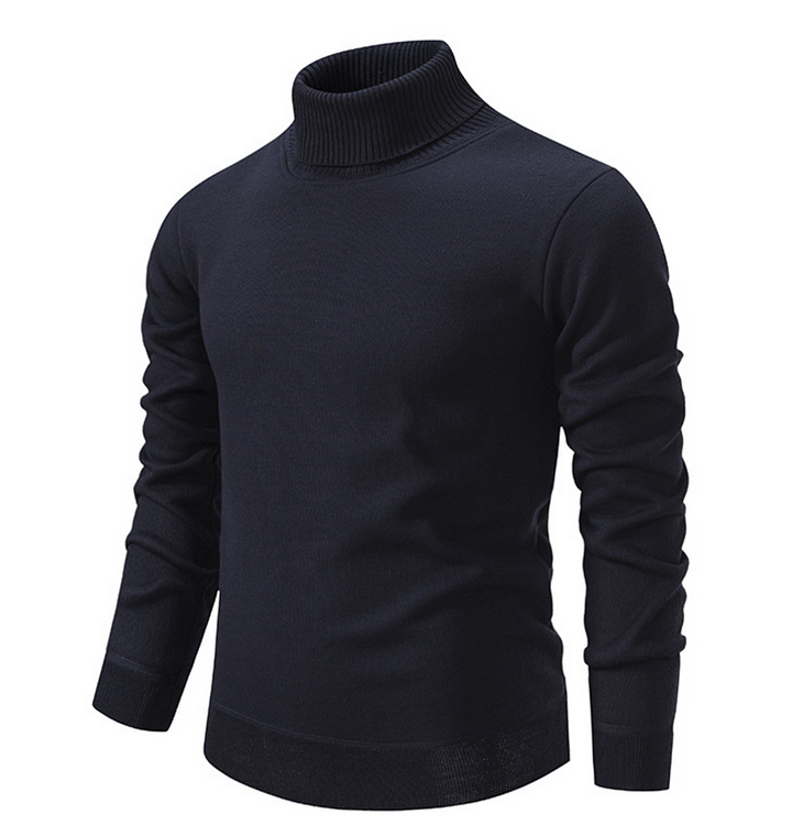 Men's Soft Wool Turtleneck