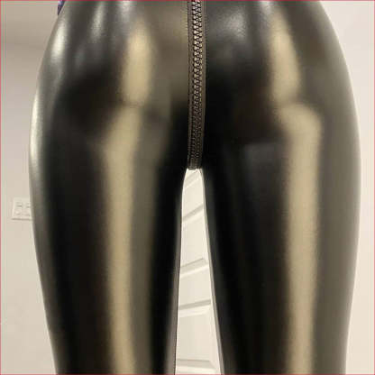 Indy - Matte Leather Pants